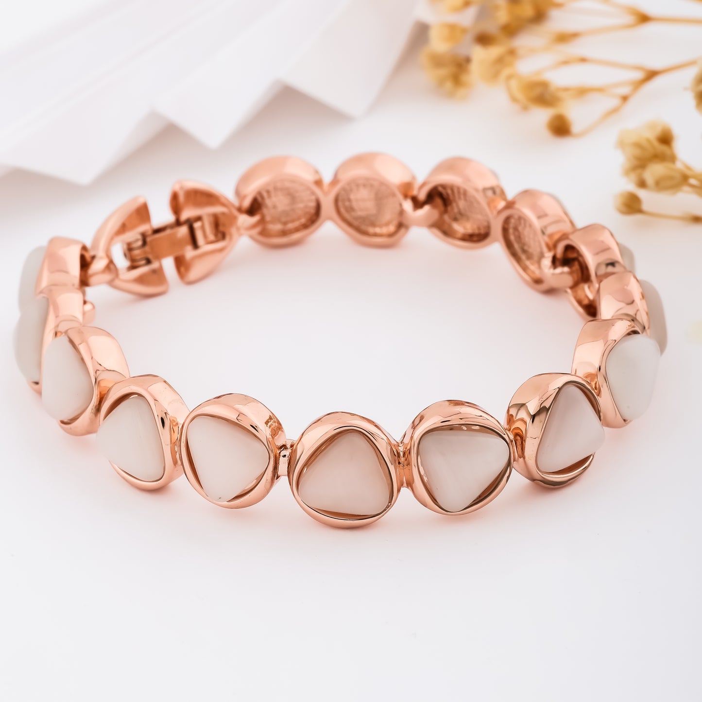 Blaze Azure cream appreciates Women Bracelet