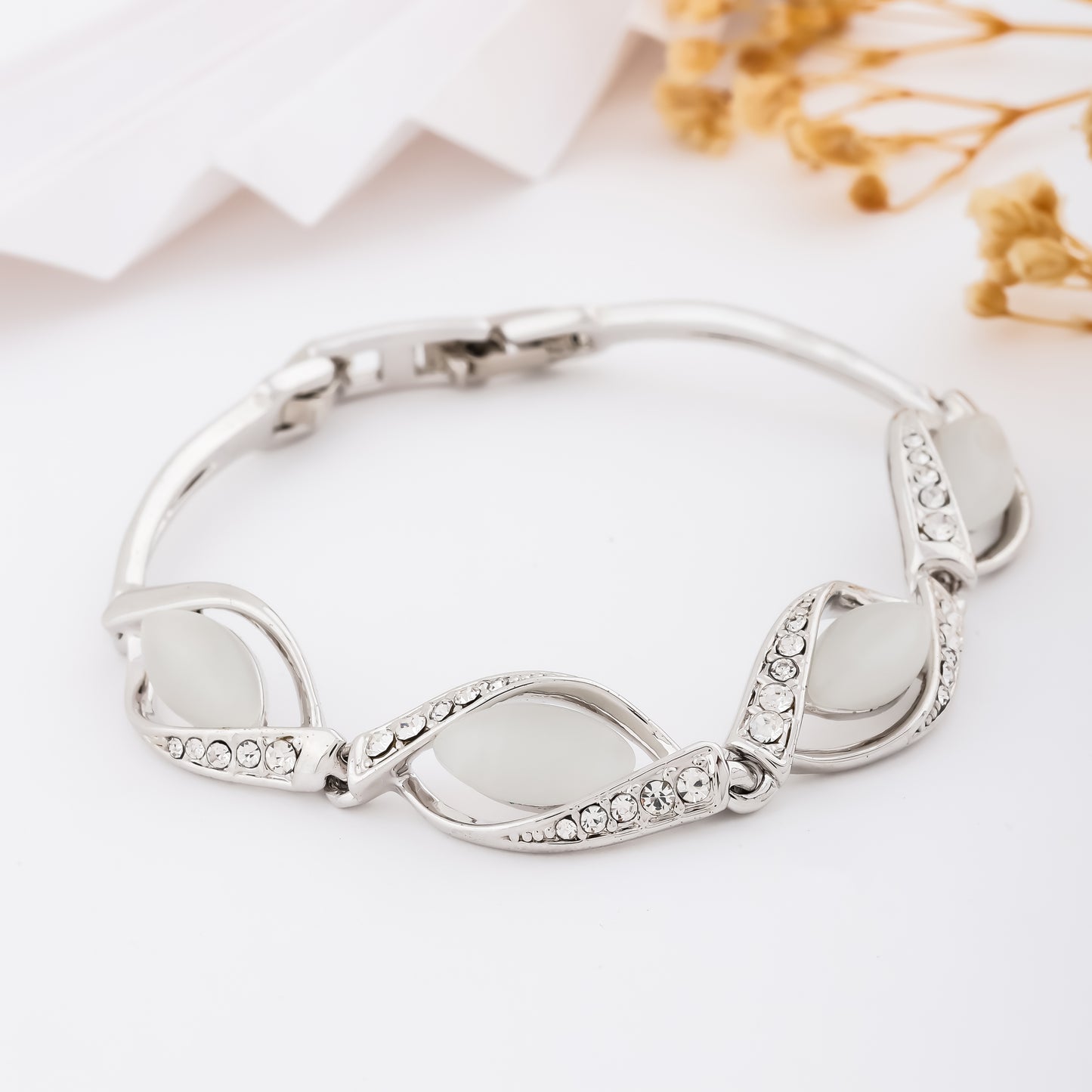 Phoenix Wave Diamonds Women Bracelet