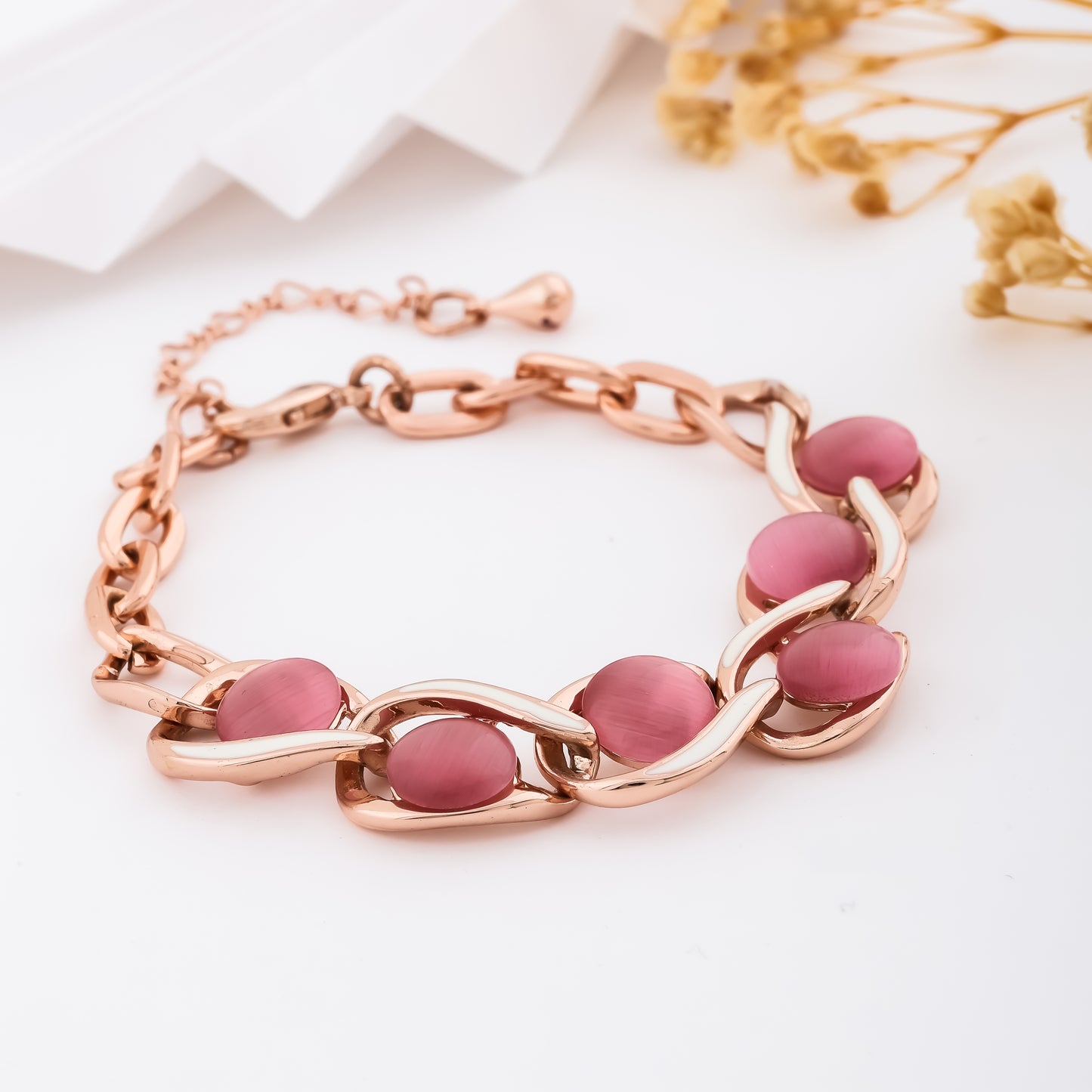 Opal Horizon Pink Women Bracelet